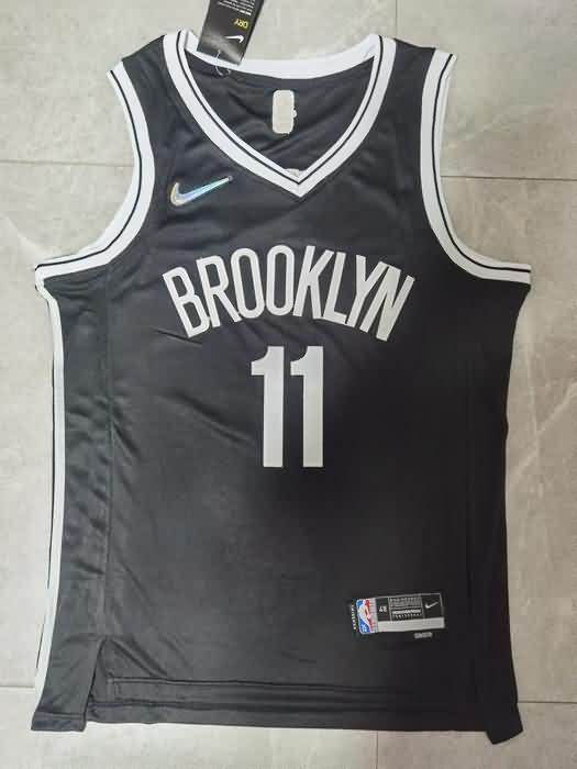Brooklyn Nets 21/22 Black #11 IRVING Basketball Jersey (Stitched)