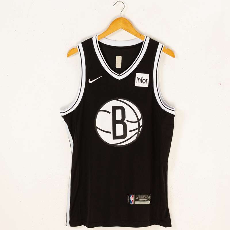 Brooklyn Nets Black #11 IRVING Basketball Jersey 02 (Stitched)