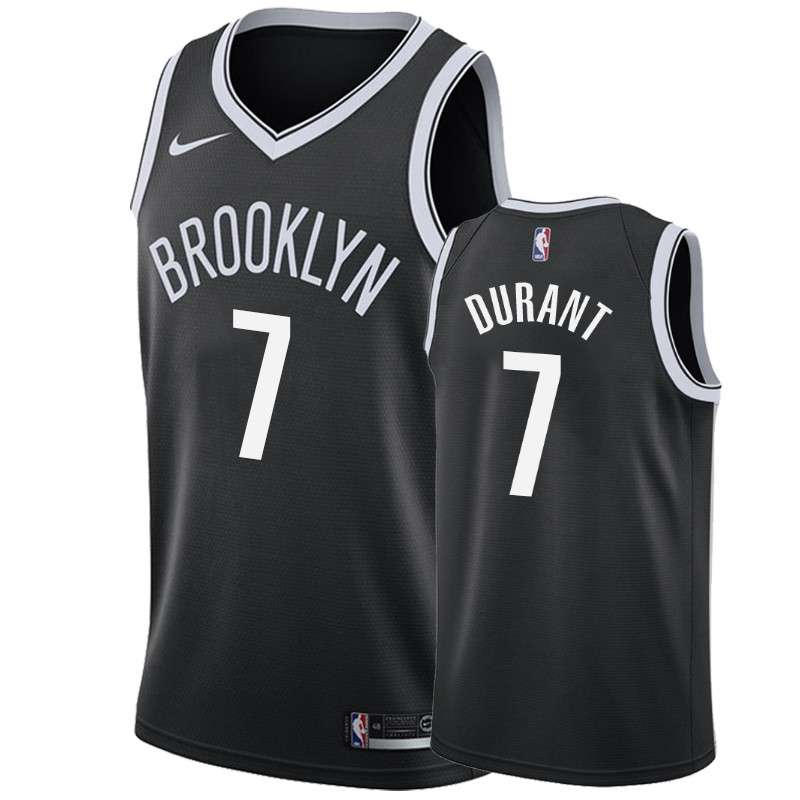 Brooklyn Nets Black #7 DURANT Basketball Jersey (Stitched)