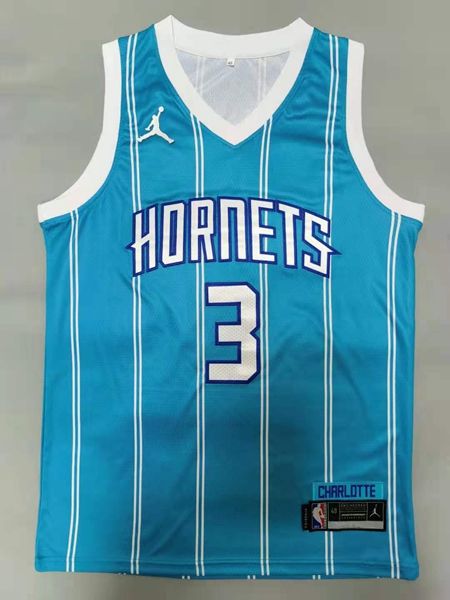 20/21 Charlotte Hornets Green #3 ROZIER III AJ Basketball Jersey (Stitched)