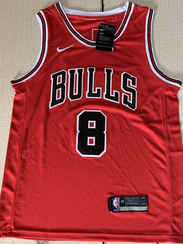 Chicago Bulls 20/21 Red #8 LAVINE Basketball Jersey (Stitched)