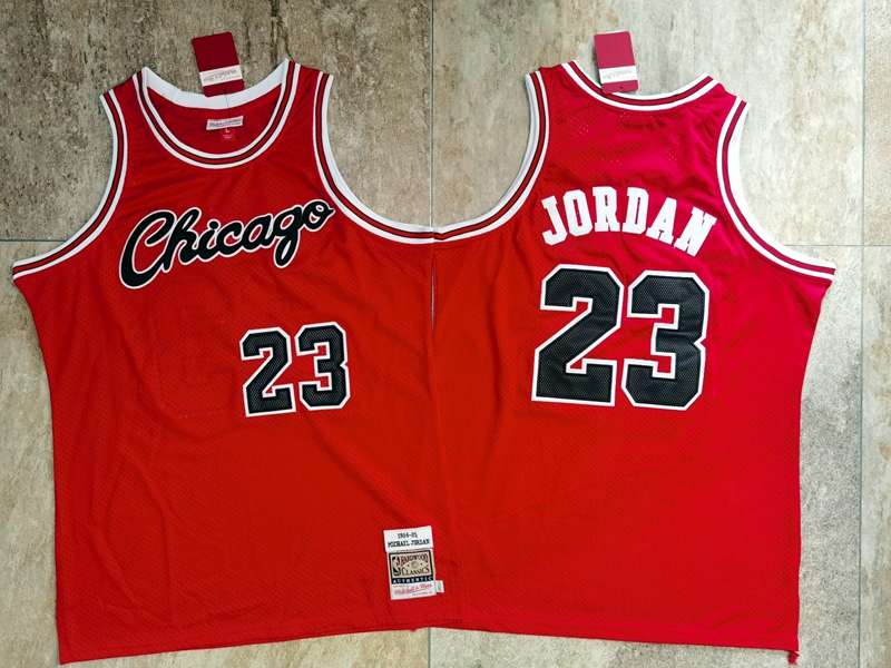 Chicago Bulls 1984/85 Red #23 JORDAN Classics Basketball Jersey (Closely Stitched)