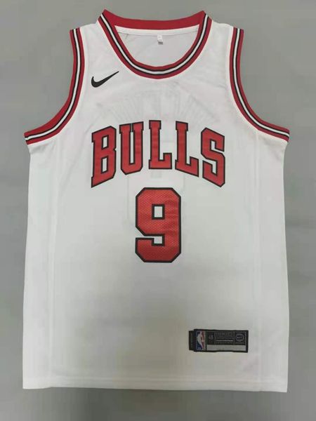 20/21 Chicago Bulls White #9 BULLS Basketball Jersey (Stitched)