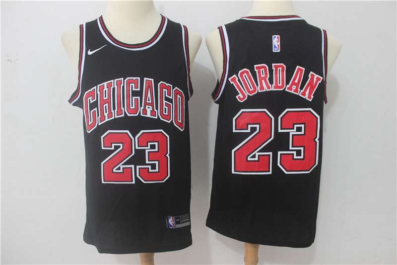 Chicago Bulls Black #23 JORDAN Classics Basketball Jersey 04 (Stitched)