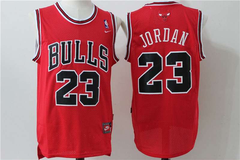 Chicago Bulls Red #23 JORDAN Classics Basketball Jersey 04 (Stitched)