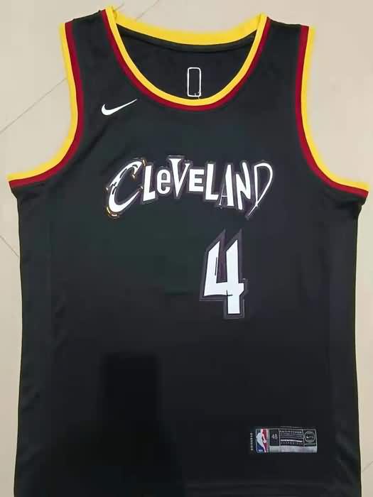 Cleveland Cavaliers 20/21 Black #4 MOBLEY Basketball Jersey (Stitched)