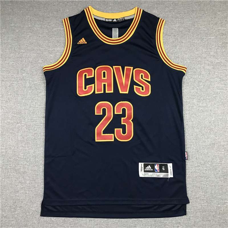 Cleveland Cavaliers Dark Blue #23 JAMES Classics Basketball Jersey (Stitched)