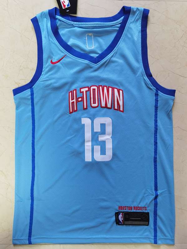 Houston Rockets 20/21 Blue #13 HARDEN City Basketball Jersey (Stitched)