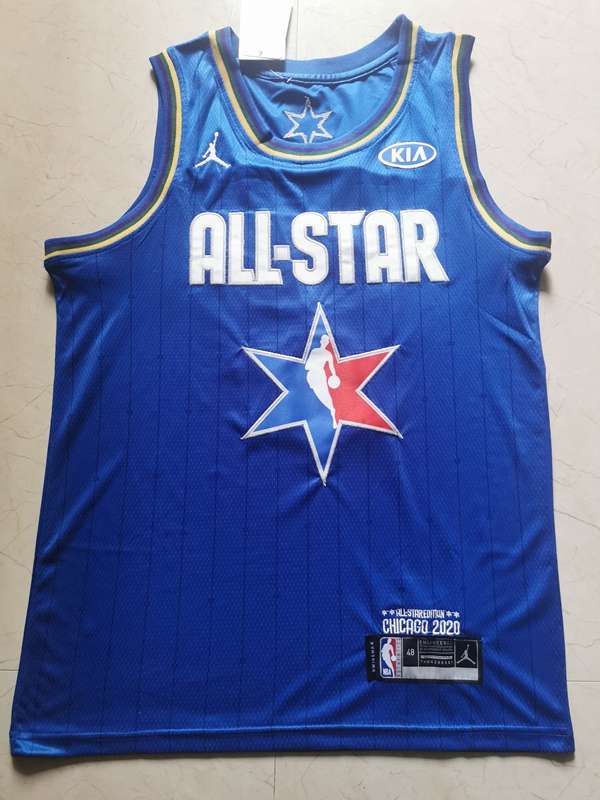 Los Angeles Lakers 2020 Blue #24 BRYANT ALL-STAR Basketball Jersey (Stitched)