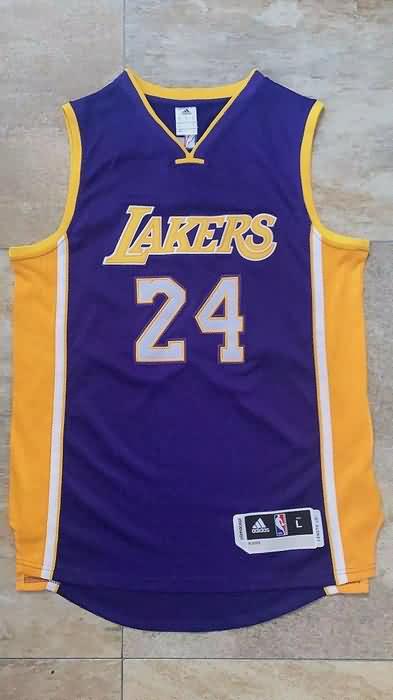 Los Angeles Lakers Purple #24 BRYANT Classics Basketball Jersey (Closely Stitched)