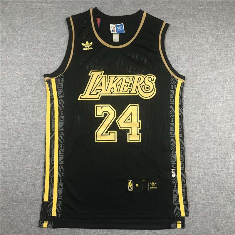Los Angeles Lakers Black Gold #24 BRYANT Classics Basketball Jersey (Stitched)