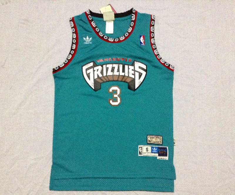Memphis Grizzlies Green #3 ABDUR-RAHIM Classics Basketball Jersey (Stitched)