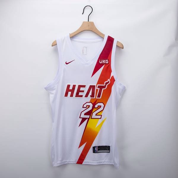 Miami Heat 20/21 White #22 BUTLER Basketball Jersey (Stitched)