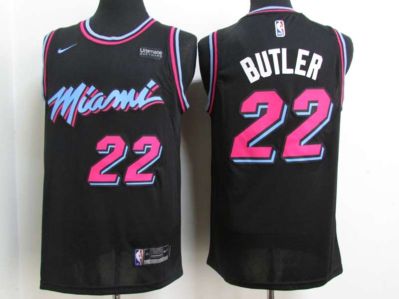 Miami Heat 2020 Black #22 BUTLER City Basketball Jersey (Stitched)