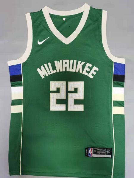 20/21 Milwaukee Bucks Green #22 MIDDLETON Basketball Jersey (Stitched)