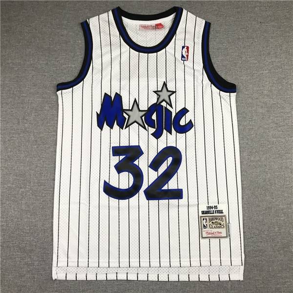 Orlando Magic 1994/95 White #32 ONEAL Classics Basketball Jersey (Stitched)