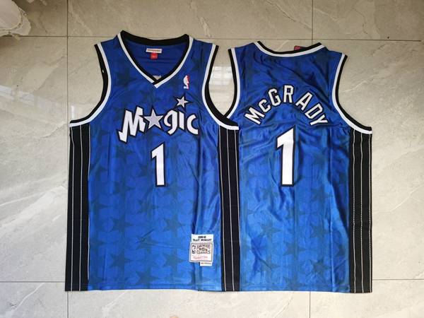2000/01 Orlando Magic Blue #1 MCGRADY Classics Basketball Jersey (Stitched)