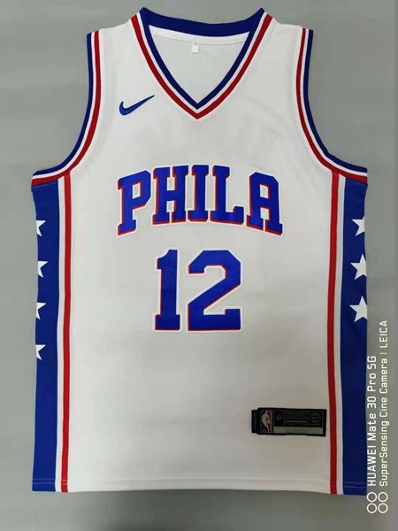 20/21 Philadelphia 76ers #12 HARRLS Whit Basketball Jersey (Stitched)