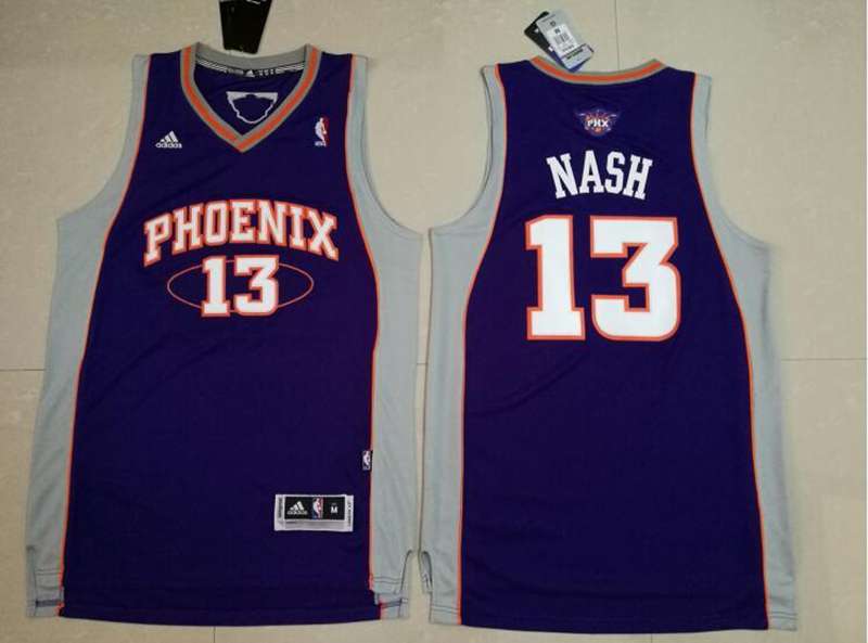 Phoenix Suns Purple #13 NASH Classics Basketball Jersey (Stitched)