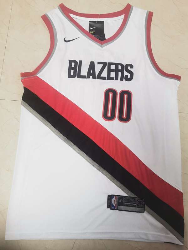 Portland Trail Blazers 20/21 White #00 ANTHONY Basketball Jersey (Stitched)