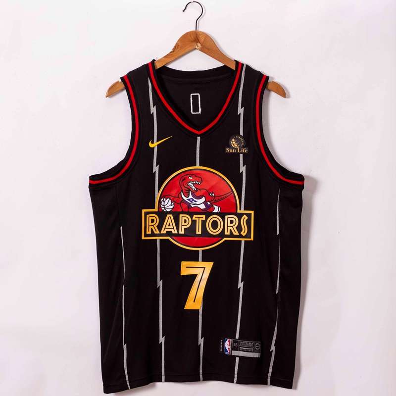 Toronto Raptors 20/21 Black #7 LOWRY Basketball Jersey (Stitched)