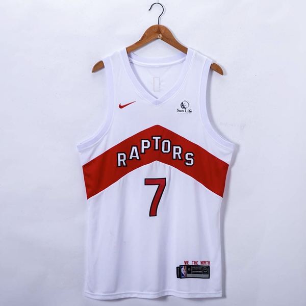Toronto Raptors 20/21 White #7 LOWRY Basketball Jersey (Stitched)