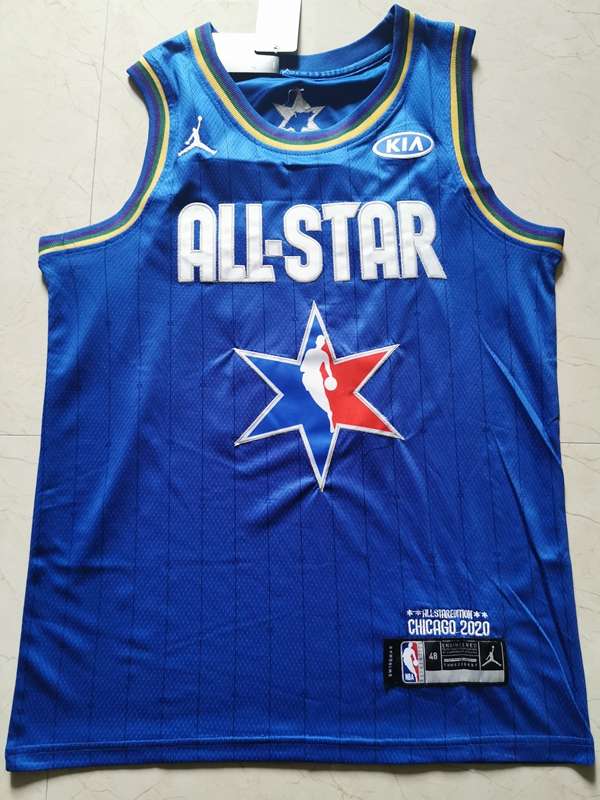 Toronto Raptors 2020 Blue #43 SIAKAM ALL-STAR Basketball Jersey (Stitched)