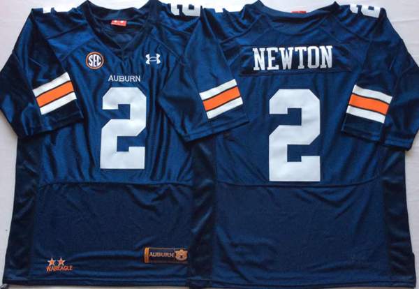 Auburn Tigers Dark Blue #2 NEWTON NCAA Football Jersey