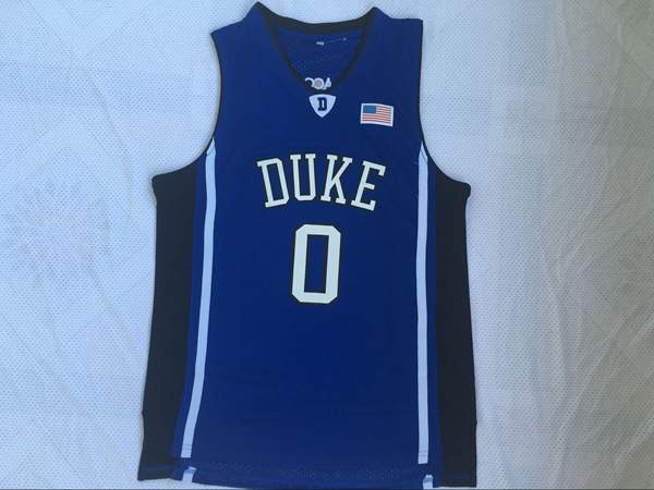 Duke Blue Devils Blue #0 TATUM NCAA Basketball Jersey