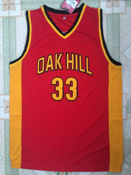 Oak Hill Red #33 DURANT Basketball Jersey