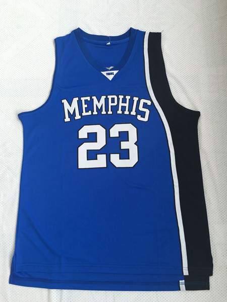 Memphis Tigers Blue #23 ROSE NCAA Basketball Jersey