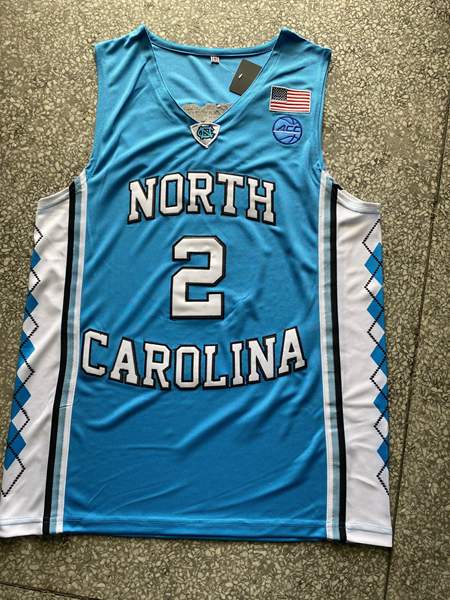 North Carolina Tar Heels Light Blue #2 ANTHONY NCAA Basketball Jersey