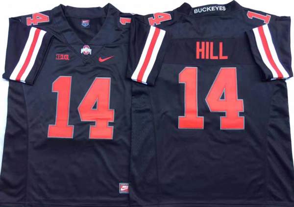 Ohio State Buckeyes Dark Blue #14 HILL NCAA Football Jersey