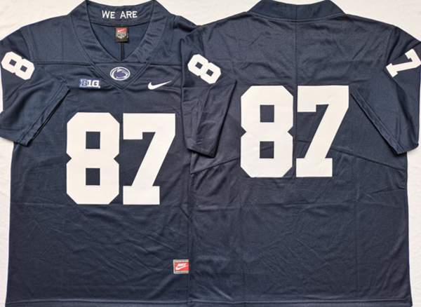 Penn State Nittany Lions Dark Blue #87 NCAA Football Jersey