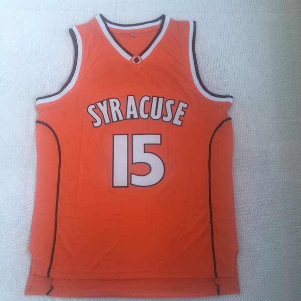 Syracuse Orange Orange #15 ANTHONY NCAA Basketball Jersey