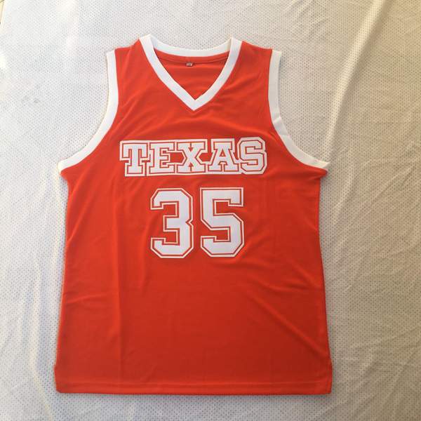 Texas Longhorns Orange #35 DURANT NCAA Basketball Jersey