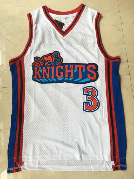 UCF Knights White #3 CAMBRIDGE NCAA Basketball Jersey