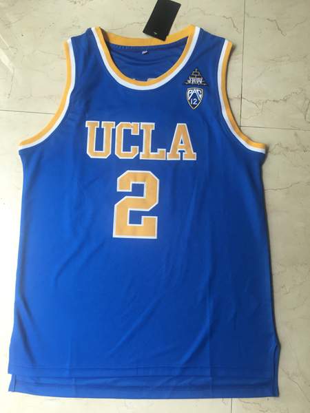 UCLA Bruins Blue #2 BALL NCAA Basketball Jersey