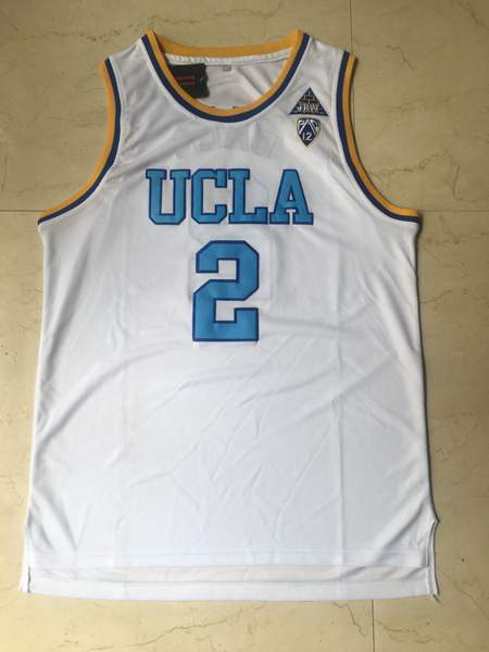 UCLA Bruins White #2 BALL NCAA Basketball Jersey