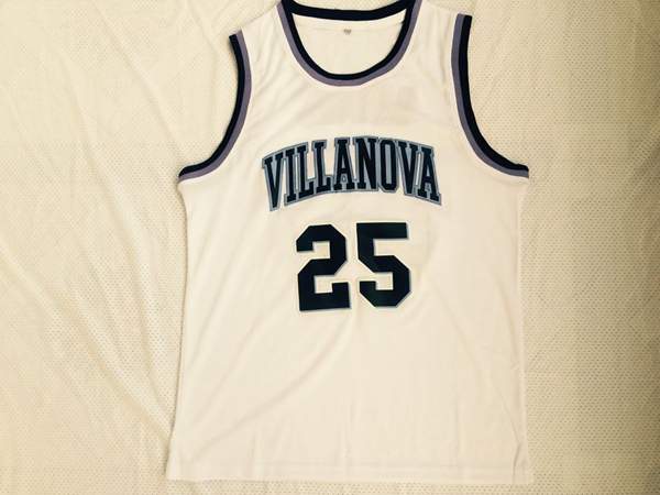 Villanova Wildcats White #25 BRIDGES NCAA Basketball Jersey