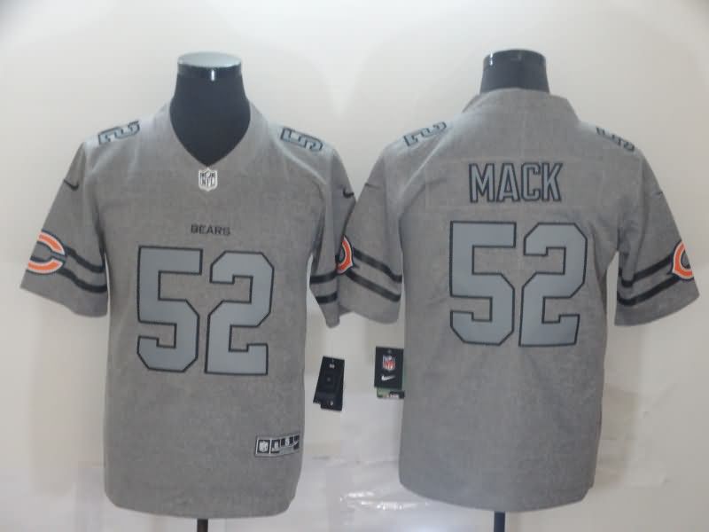 Chicago Bears Grey Retro NFL Jersey