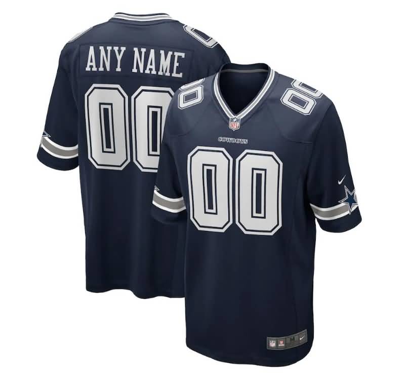 Dallas Cowboys Dark Blue NFL Jersey 02