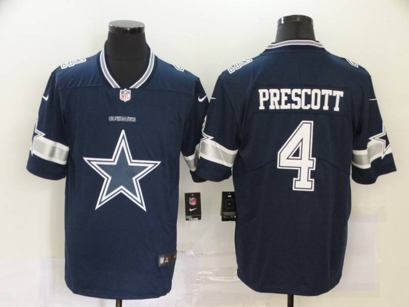 Dallas Cowboys Dark Blue Fashion NFL Jersey