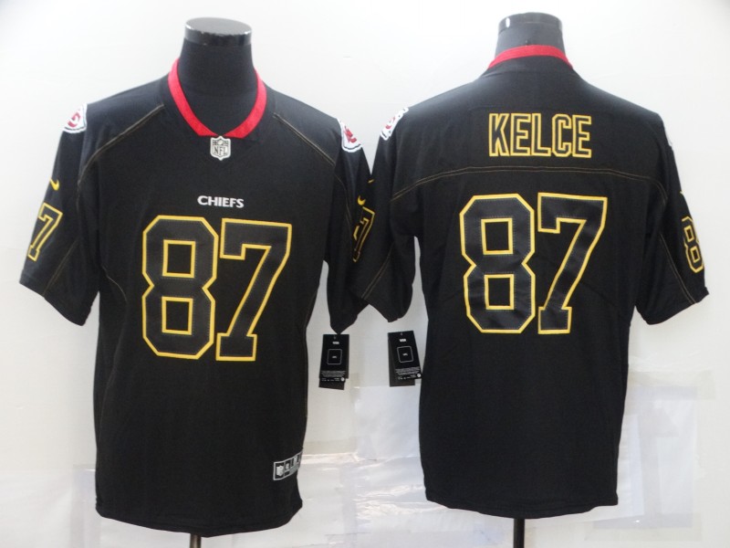 Kansas City Chiefs Black Gold NFL Jersey