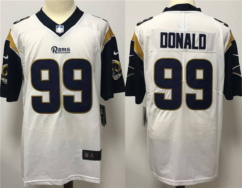 Los Angeles Rams White NFL Jersey 02