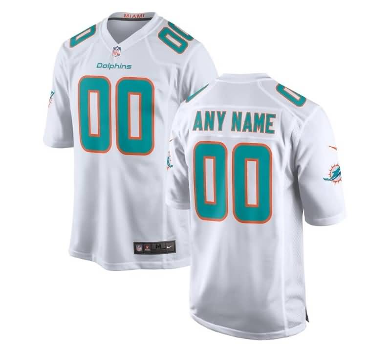 Miami Dolphins White NFL Jersey