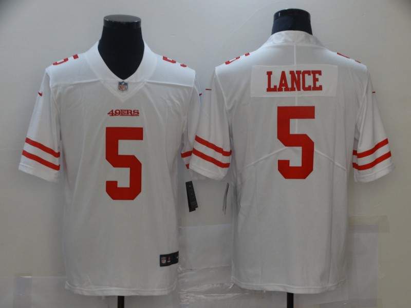 San Francisco 49ers White NFL Jersey