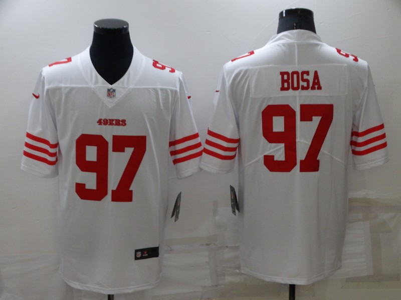 San Francisco 49ers White NFL Jersey 03