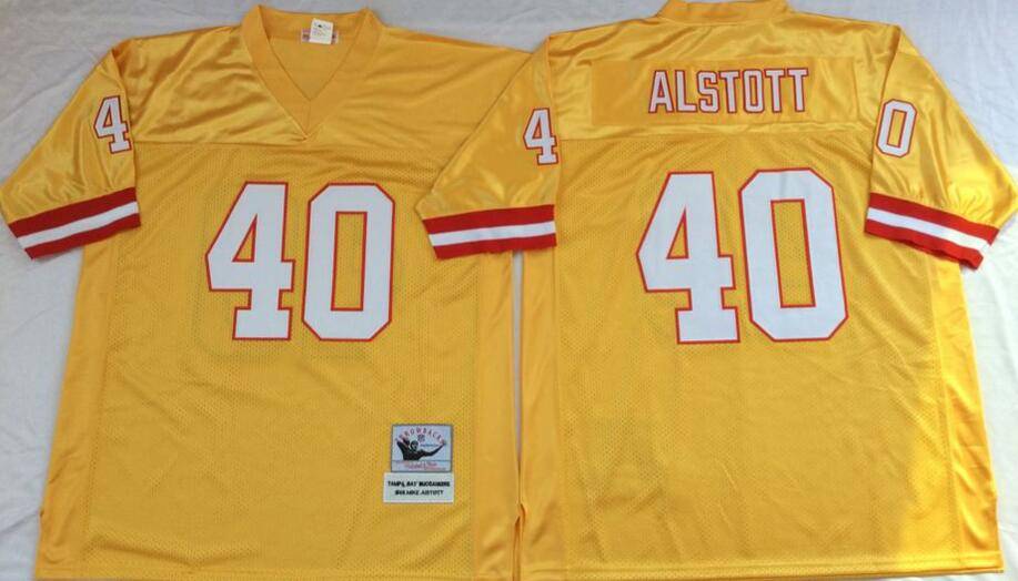 Tampa Bay Buccaneers Yellow Retro NFL Jersey