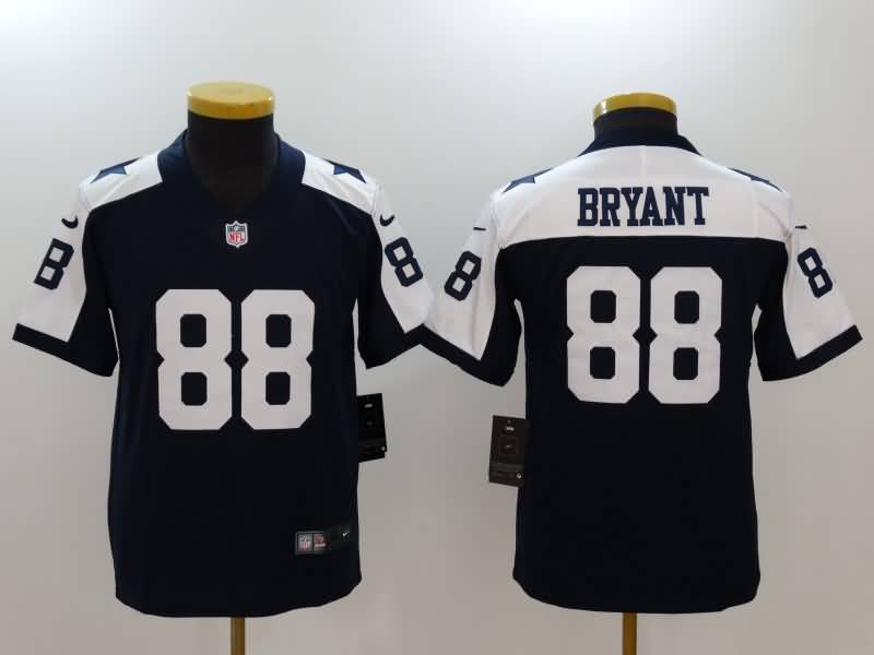 Kids Dallas Cowboys Dark Blue #88 LAMB NFL Jersey 02